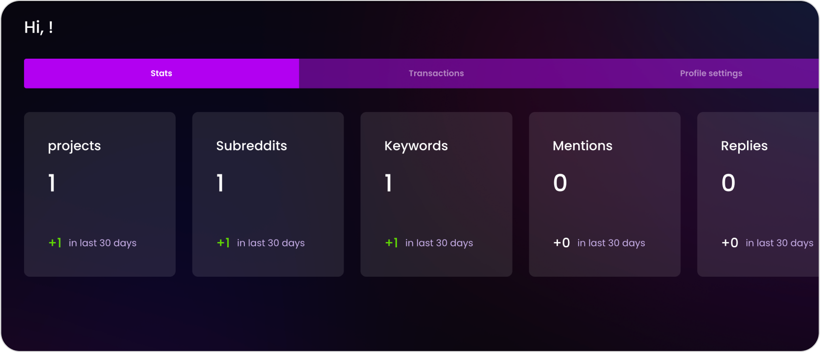 Subtle Reply Dashboard 3